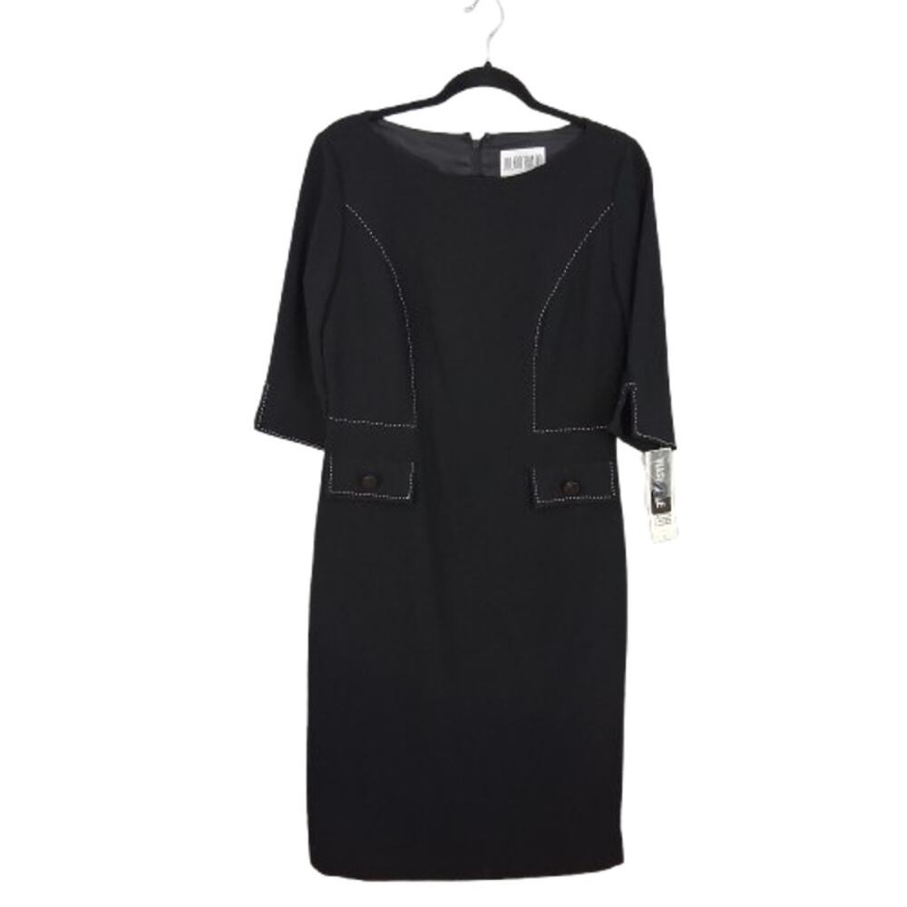 NWT $70 Julian Taylor Size 6 Black & White Dress